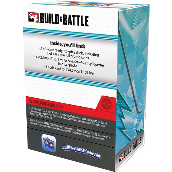 Pokémon TCG: Scarlet & Violet 09 Journey Together- Build And Battle Box