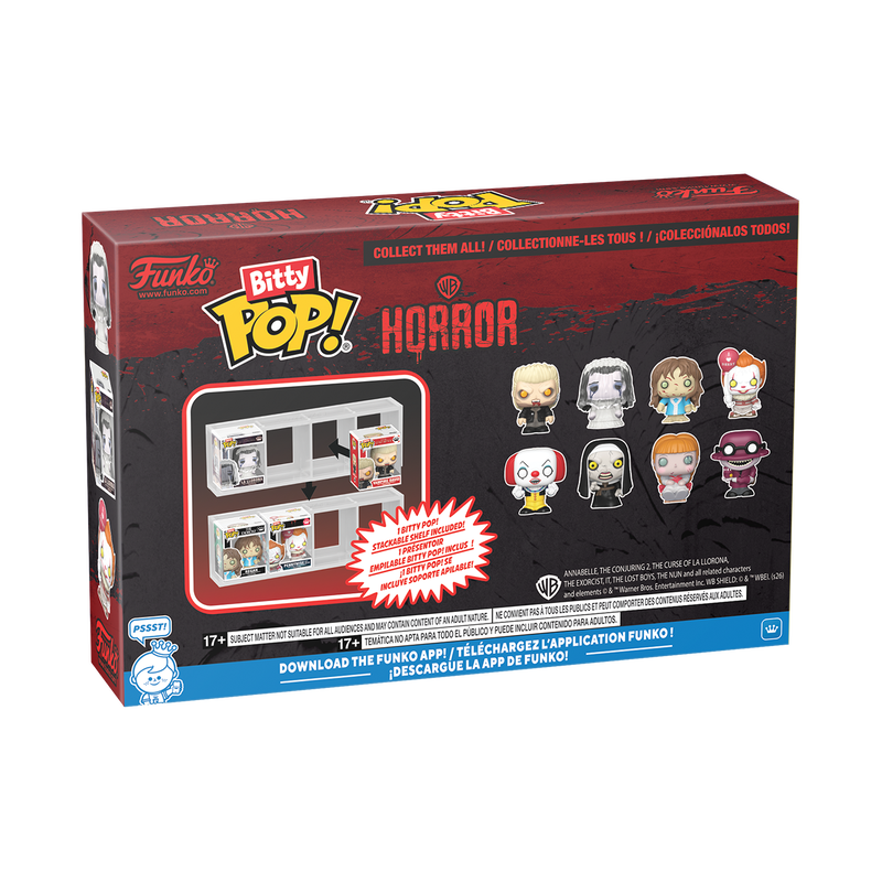 Funko Bitty Pop! Warner Bros. Horror 4-Pack Series 2