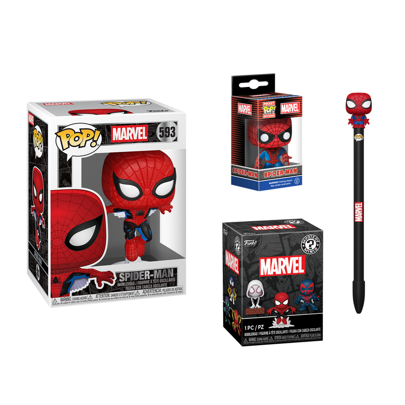 Funko Pop! Marvel - Spider-Man 4-Pack Bundle