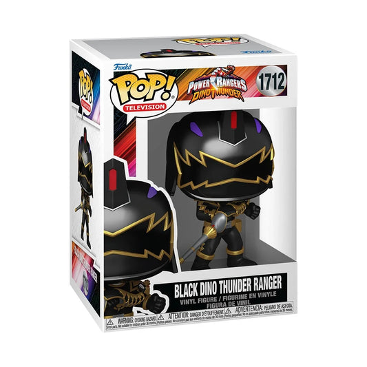 Funko Pop! Power Rangers Dino Thunder - Black Dino Thunder Ranger