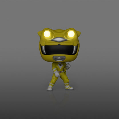 Funko Pop! Mighty Morphin Power Rangers - The Movie Ninja Yellow Ranger Glow