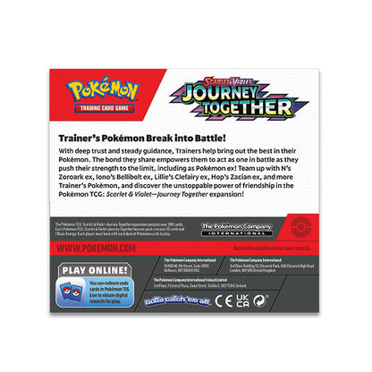 Pokémon TCG: Scarlet & Violet 09 Journey Together - Non-Enhanced Booster Display