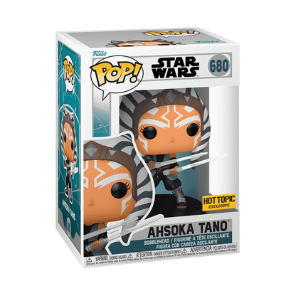 Funko Pop! Star Wars - Ahsoka Tano with Dual Lightsabers (Hot Topic)