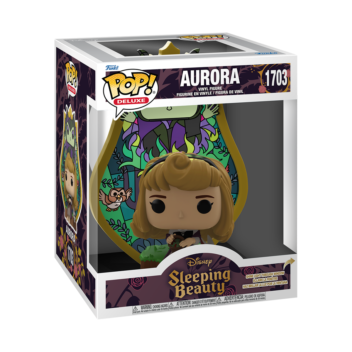 Funko Pop! Deluxe- Sleeping Beauty- Aurora(Glass)
