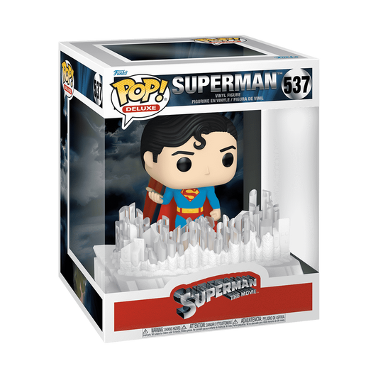 Funko Pop! Deluxe: Superman with Crystal Fortress of Solitude