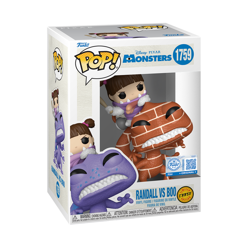 Funko Pop!  Disney - Randall vs Boo Chase (Specialty Series)