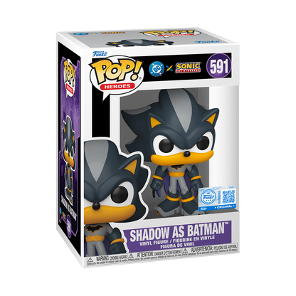 Funko Pop! Justice League & Sonic- Shadow As Batman