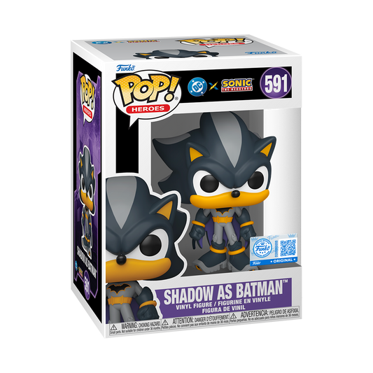 Funko Pop! Justice League & Sonic- Shadow As Batman