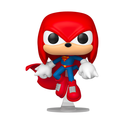 Funko Pop! Justice League & Sonic- Knuckles As Superman