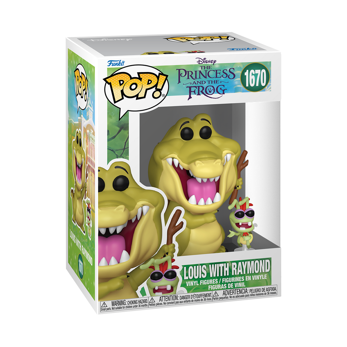 Funko Pop! The Princess And The Frog - Louis With Raymond