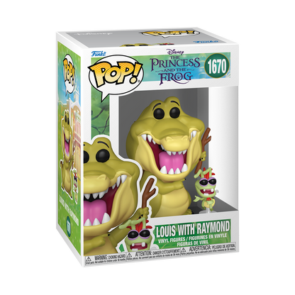 Funko Pop! The Princess And The Frog - Louis With Raymond