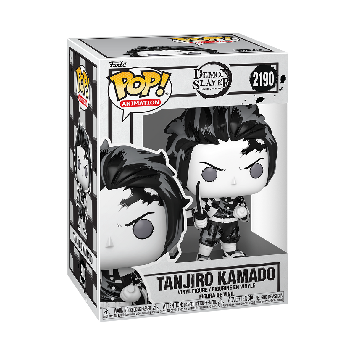 Funko Pop!  Demon Slayer - Tanjiro(Sumi-Ink)