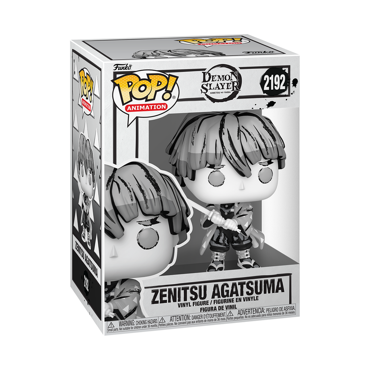 Funko Pop!  Demon Slayer - Zenitsu(Sumi-Ink)