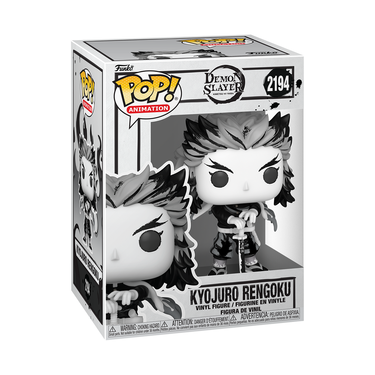 Funko Pop!  Demon Slayer - Rengoku(Sumi-Ink)