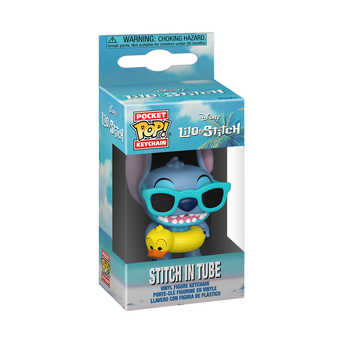 Funko Pop! Keychain: Disney - Stitch with Tube