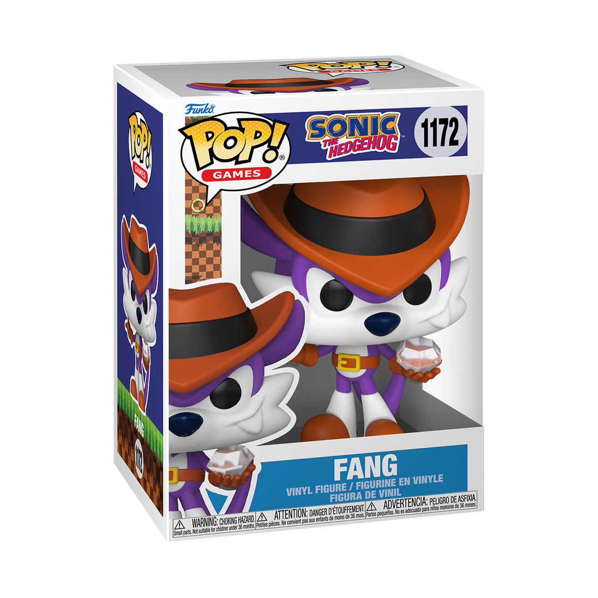 Funko Pop!  Sonic- Fang the Hunter