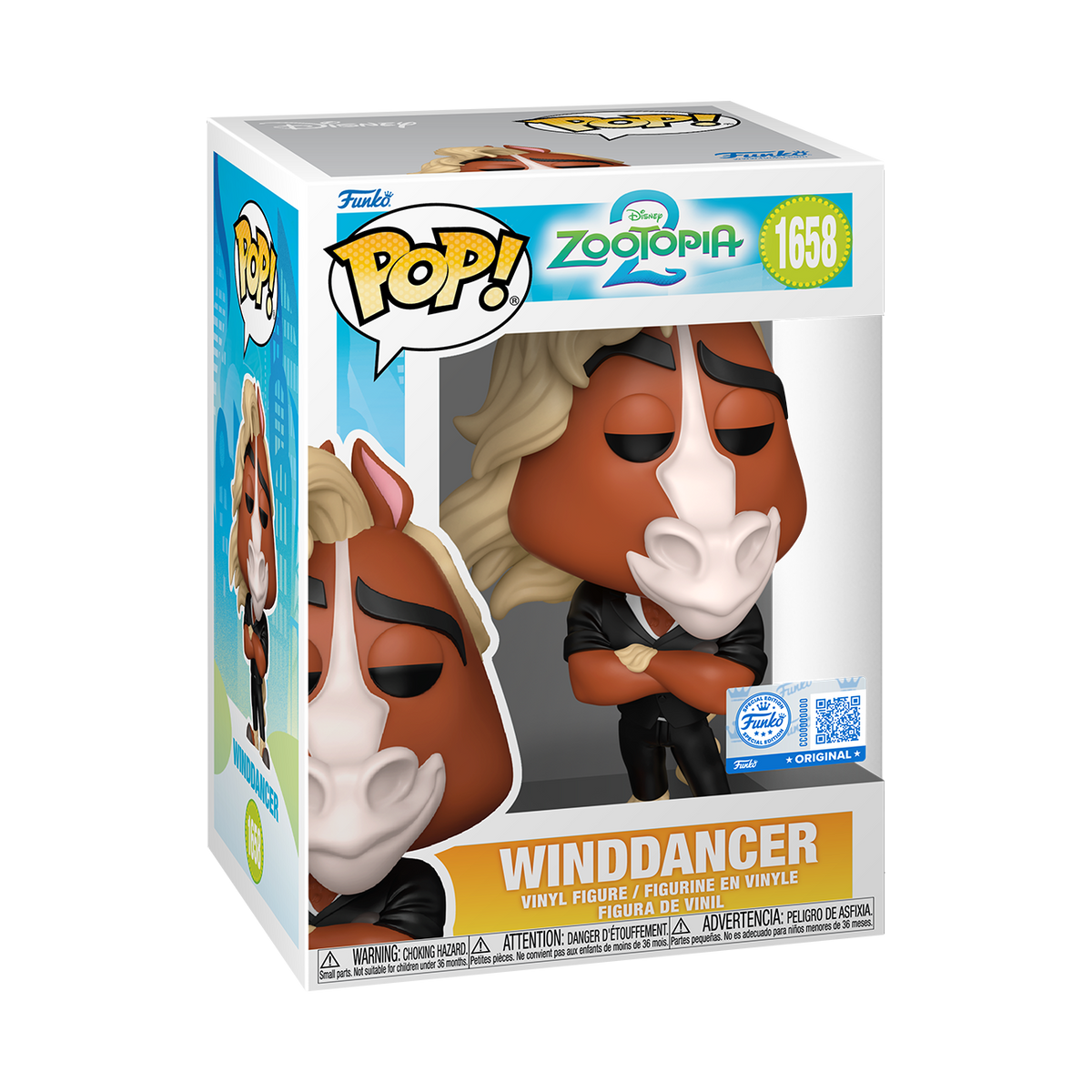 Funko Pop!  Disney - Zootopia 2 Winddancer (Specialty Series)