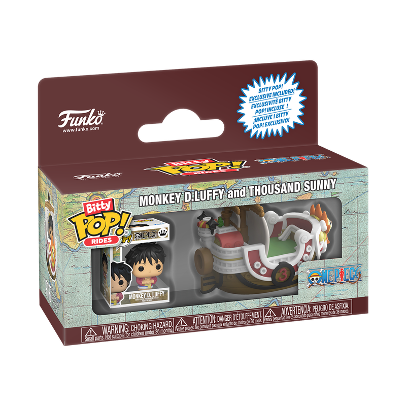 Funko Bitty Pop! Ride- One Piece - Luffy With Thousand Sunny