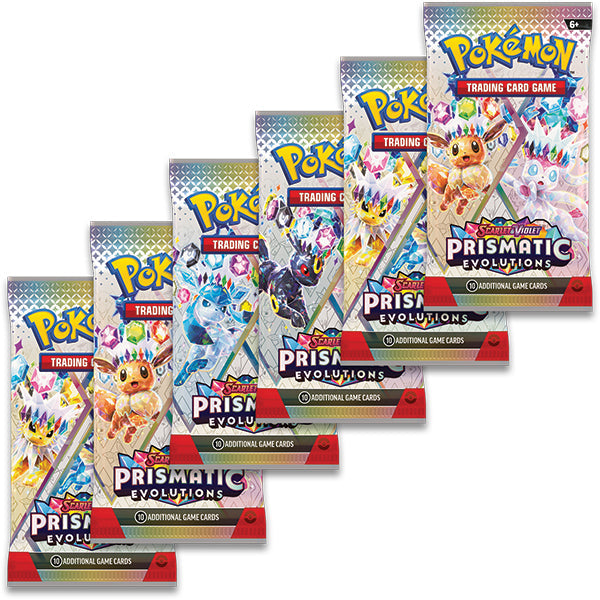Pokémon TCG: Scarlet & Violet Prismatic Evolutions- Booster Bundle