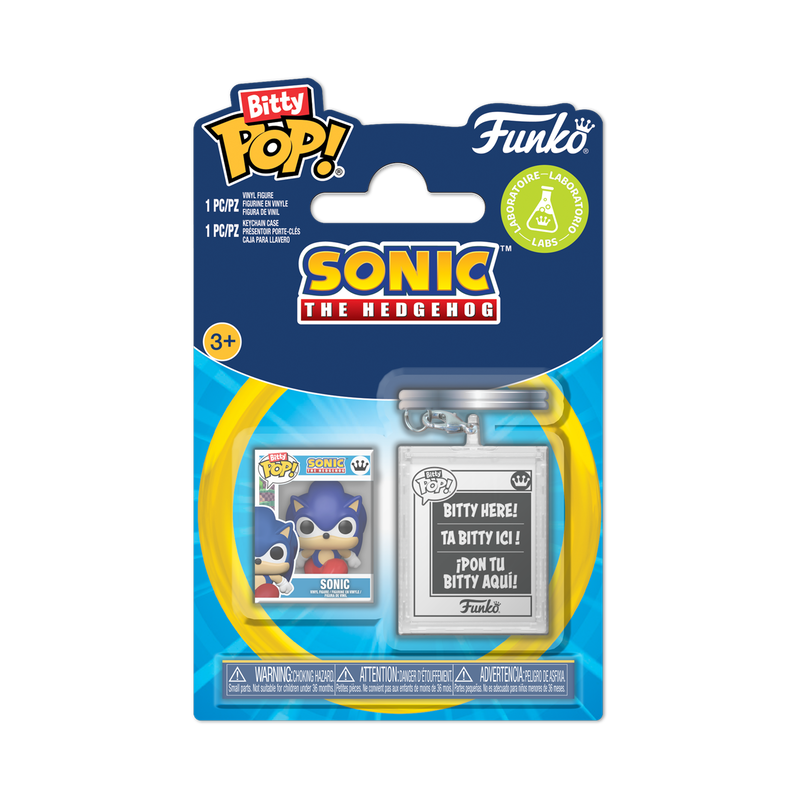Funko Bitty Pop! Sonic The Hedgehog: Sonic & Keychain