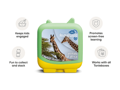 Animal World Animals of Africa Pocket Tonies - 4 Pack