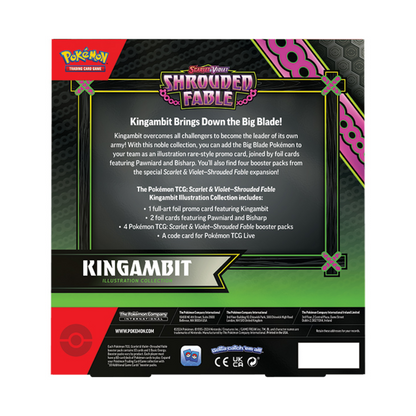 Pokémon TCG: Scarlet & Violet 6.5 Shrouded Fable - Kingambit Illustration Collection