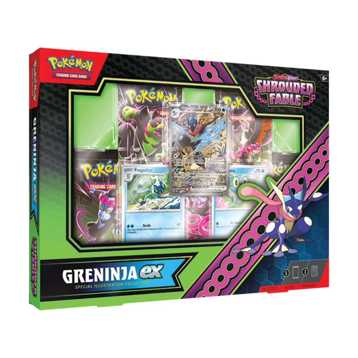 Pokémon TCG: Scarlet & Violet 6.5 Shrouded Fable- Special Illustration Collection Greninja EX
