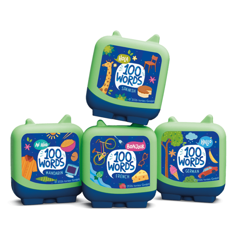 Around the World in 100 Words Pocket Tonies - 4 Pack