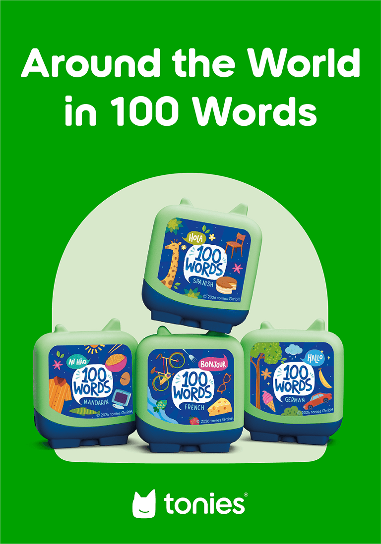 Around the World in 100 Words Pocket Tonies - 4 Pack