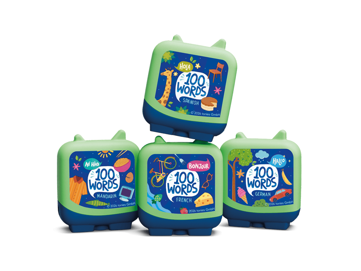 Around the World in 100 Words Pocket Tonies - 4 Pack