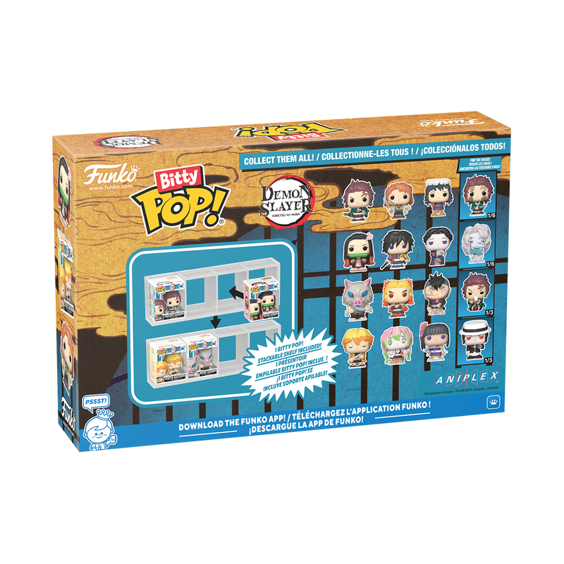 Funko Bitty Pop! Demon Slayer 4-Pack Series 4