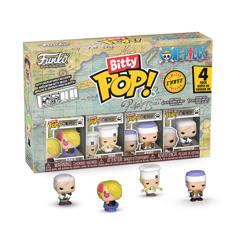Funko Bitty Pop! One Piece 4-Pack Series 3 [Sanji]