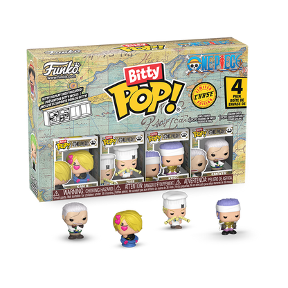 Funko Bitty Pop! One Piece 4-Pack Series 3 [Sanji]