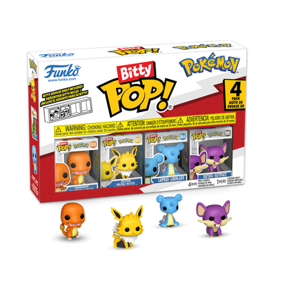 Funko Bitty Pop! Pokemon Charmander Mini-Figure 4-Pack