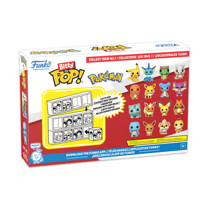 Funko Bitty Pop! Pokemon Bulbasaur Mini-Figure 4-Pack