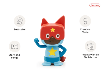 Blue & Red Superhero Creative Tonie
