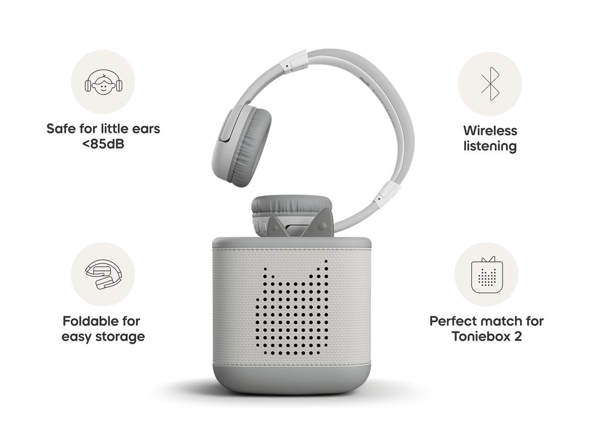 Bluetooth Headphones: Moon Gray