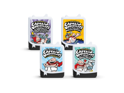 Captain Underpants Book Tonies - 4 Pack