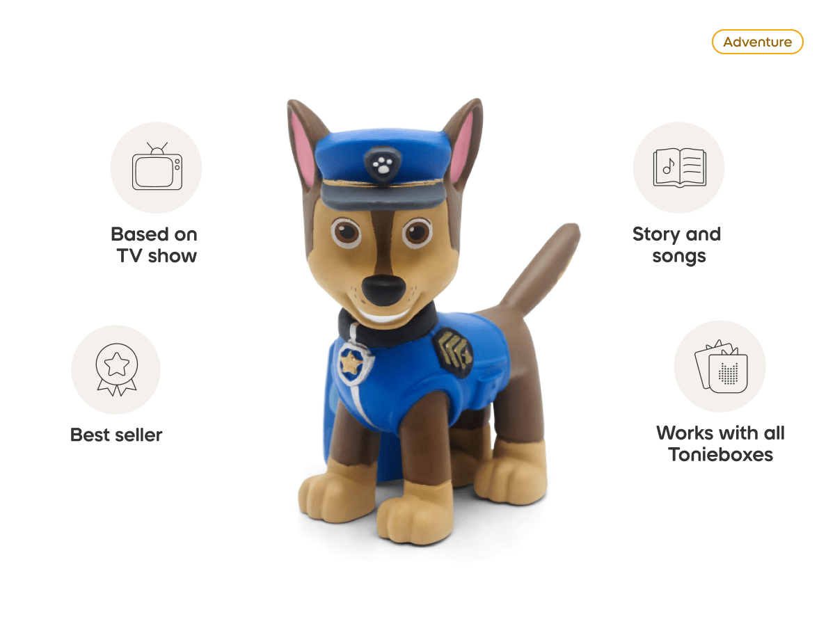 PAW Patrol: Chase Toniebox 2 Starter Set - Sky Blue