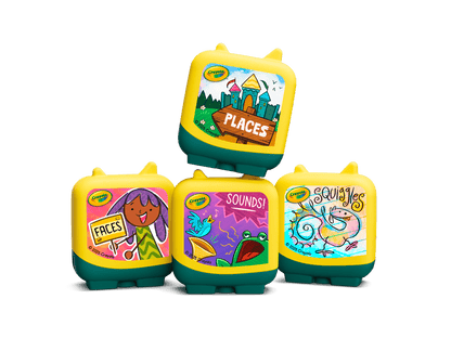 Crayola Art Adventures Pocket Tonies - 4 Pack