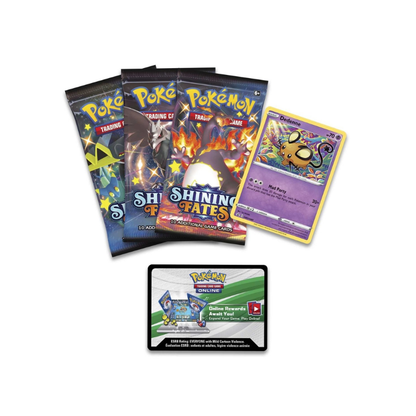 Pokémon TCG: Shining Fates Mad Party Pin Collection [Dedenne]