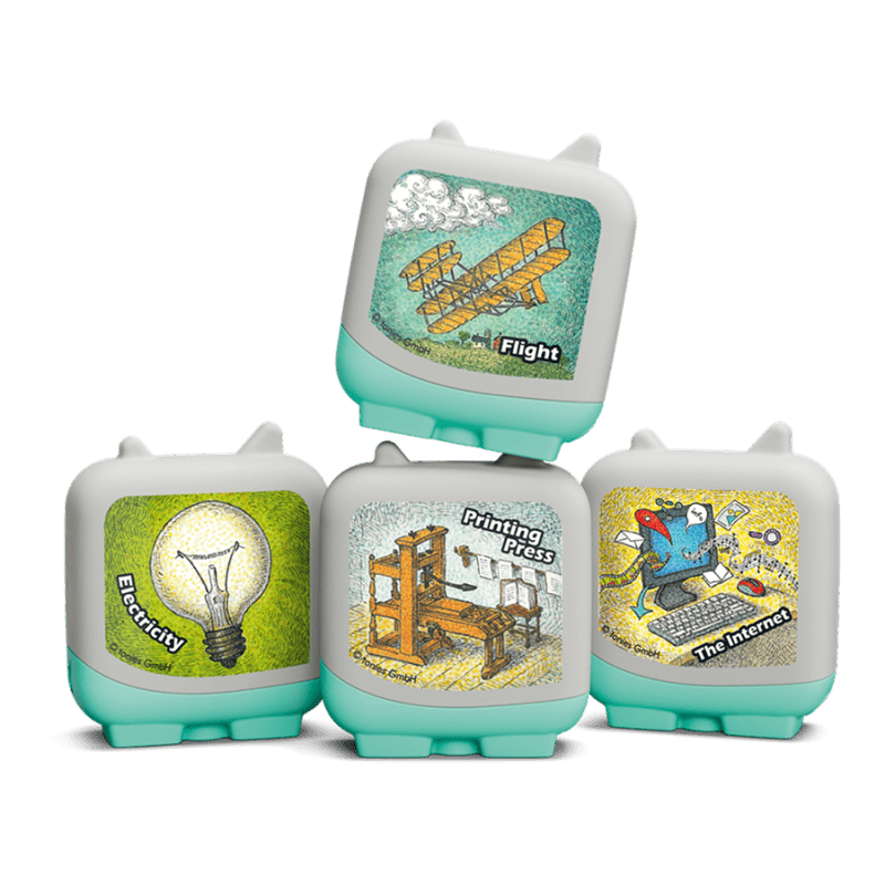 Inventions and Innovation Pocket Tonies - 4 Pack