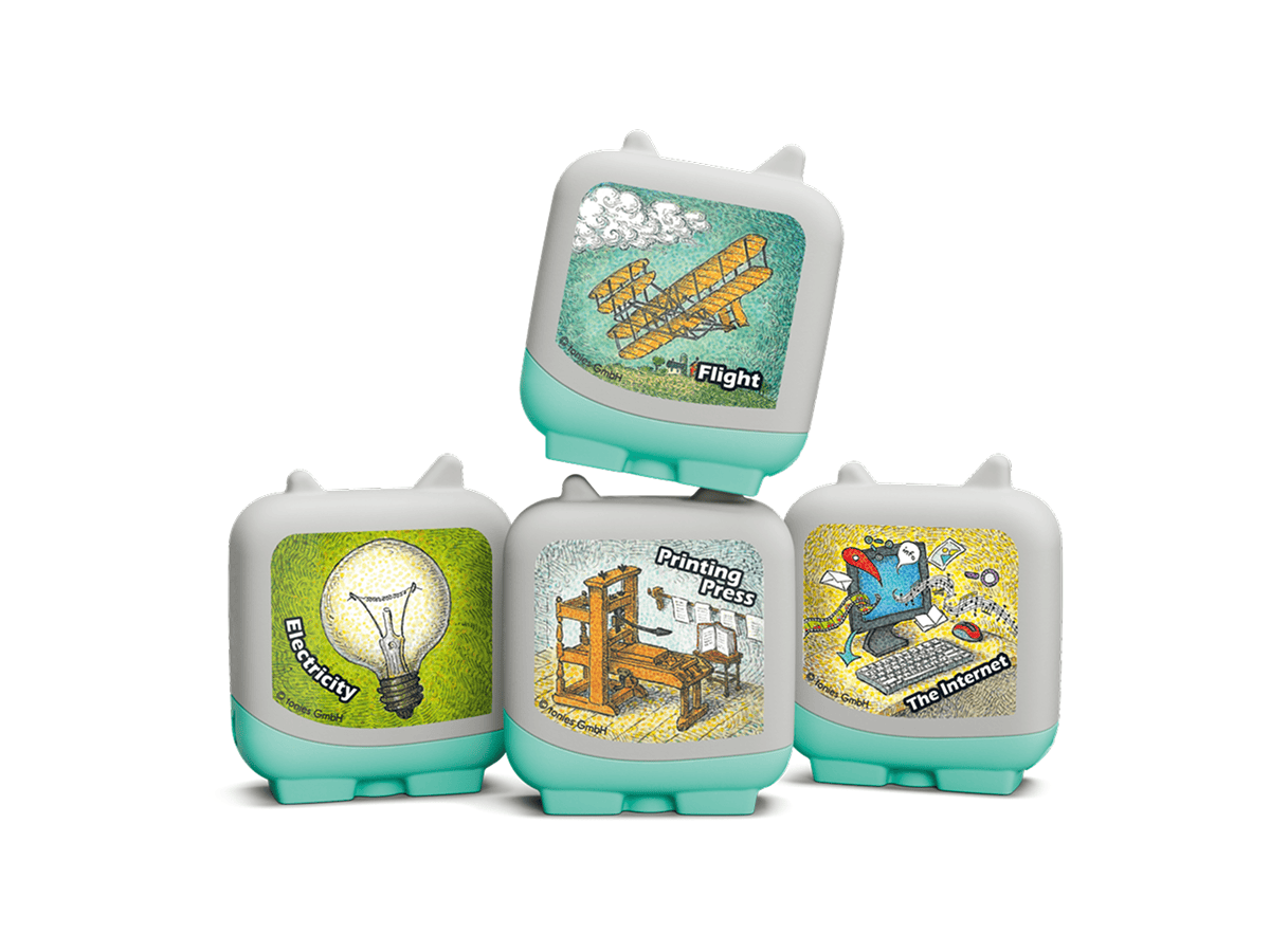 Inventions and Innovation Pocket Tonies - 4 Pack