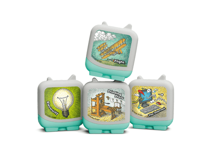 Inventions and Innovation Pocket Tonies - 4 Pack