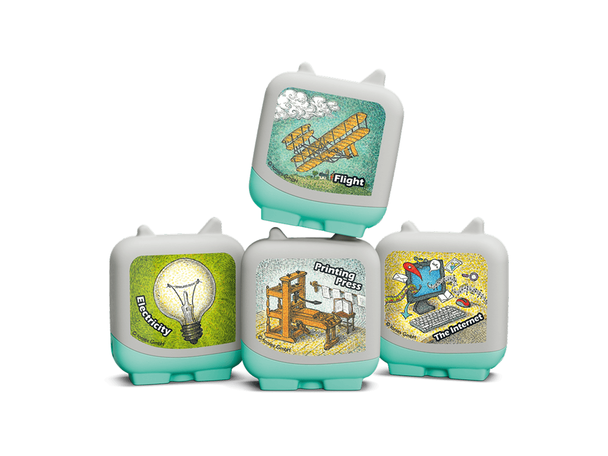 Inventions and Innovation Pocket Tonies - 4 Pack