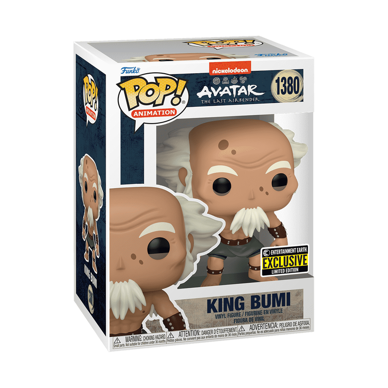 The Last Airbender King Bumi Funko Pop!