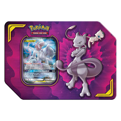 Pokémon TCG: Power Partnership Tin [Mewtwo & Mew GX] - SM - Unified Minds (SM11)