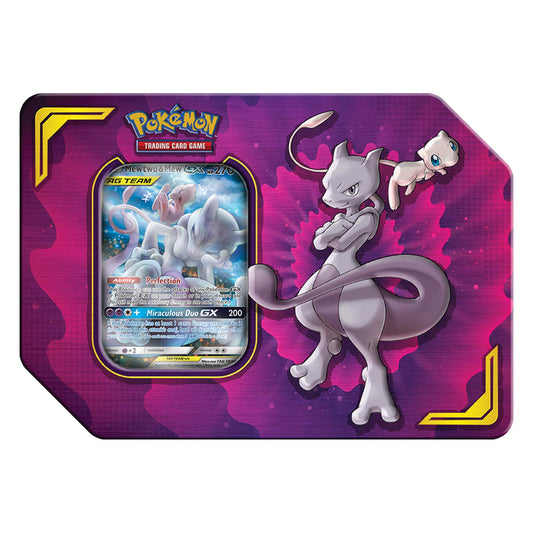 Pokémon TCG: Power Partnership Tin [Mewtwo & Mew GX] - SM - Unified Minds (SM11)