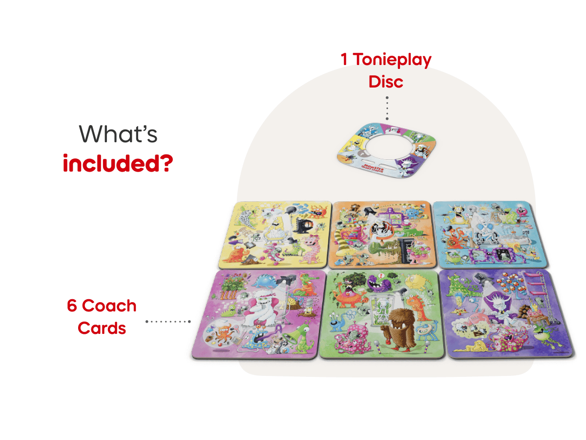 Tonieplay Monster Talent Search Game & Controller