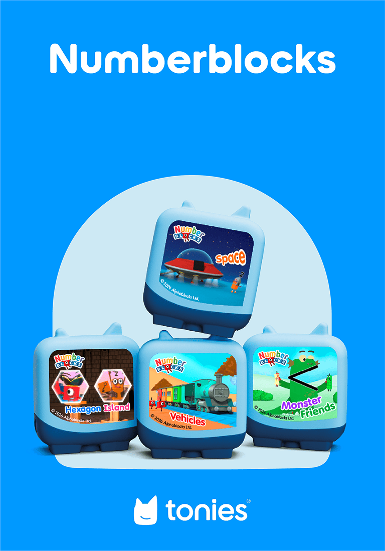 Numberblocks Pocket Tonies - 4 Pack